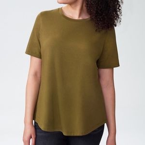 Universal Standard Tops - Universal Standard TEE REX - OLIVE 3xl Universal Standard Tops - Universal Standard TEE REX - OLIVE 3xl